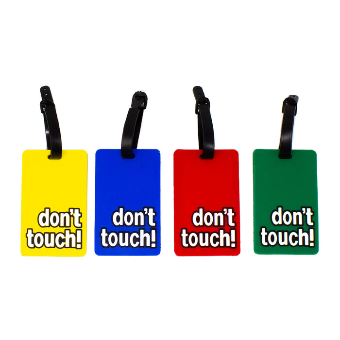 Don't Touch Luggage Tags