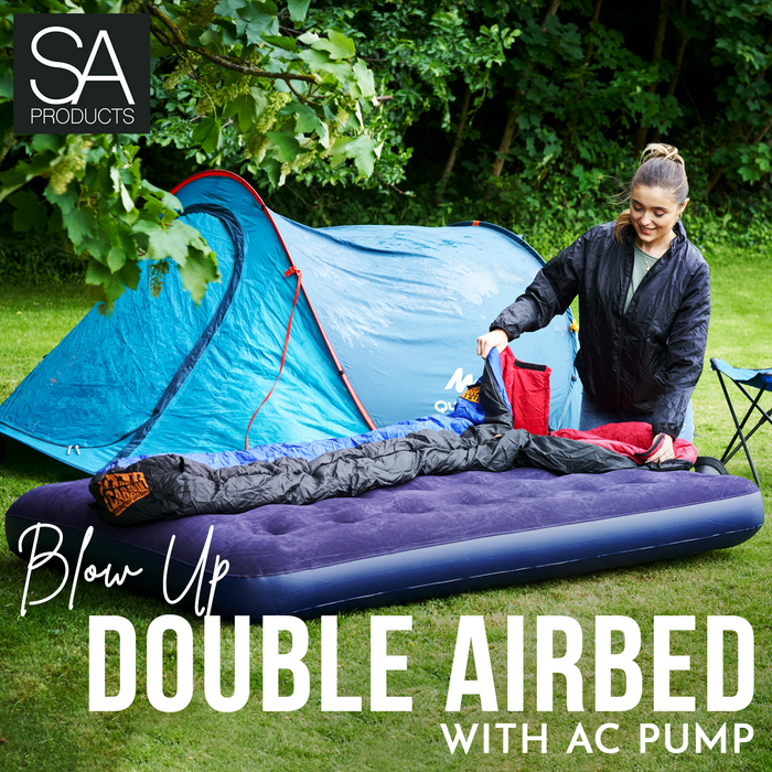 Inflatable Airbed with Pump