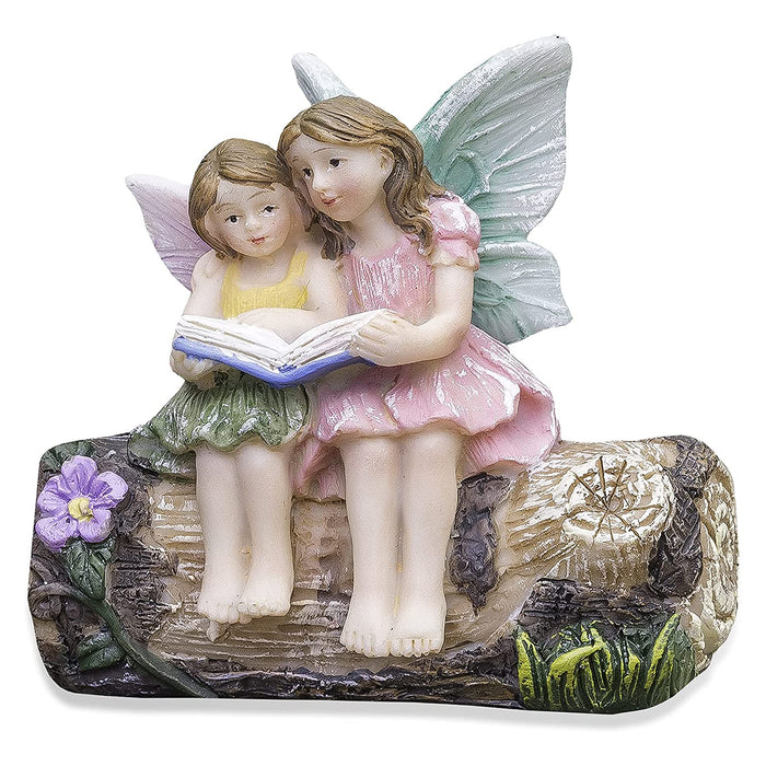 Resin Fairies On Logs