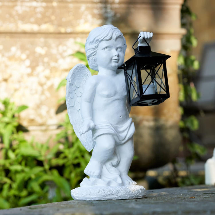 Solar Polyresin Angel