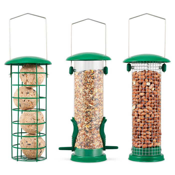 3pk Bird Feeder Set