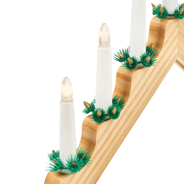 Wooden Christmas Candle Bridge